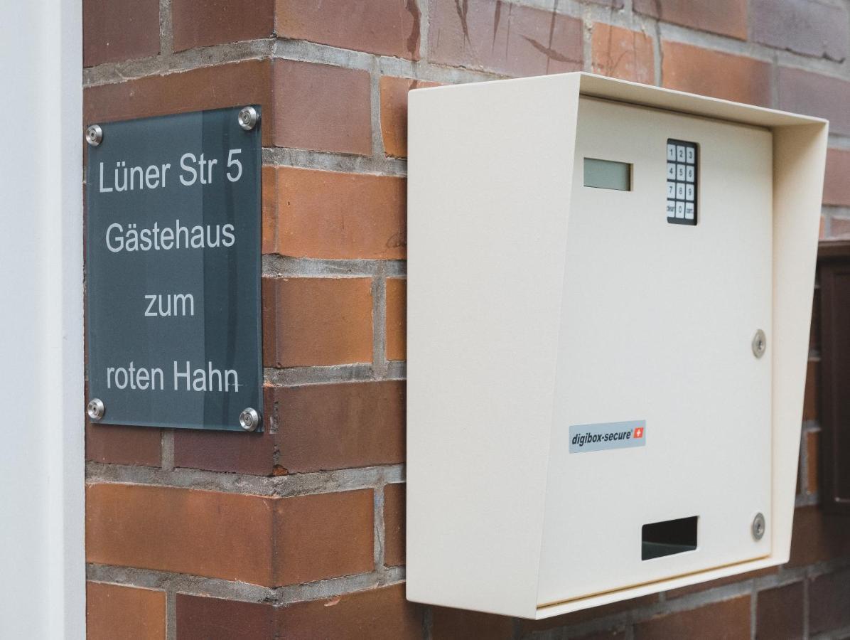 Gaestehaus Zum Roten Hahn Lüneburg Exteriör bild