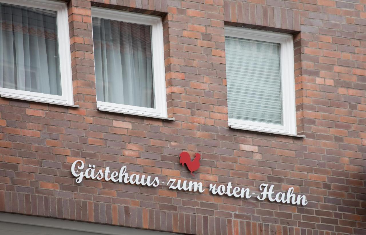 Gaestehaus Zum Roten Hahn Lüneburg Exteriör bild