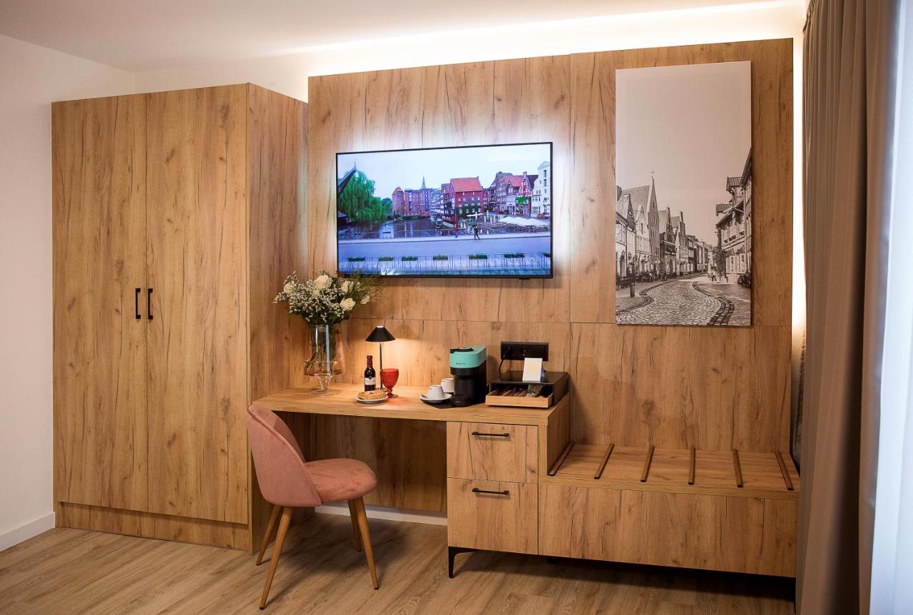 Gaestehaus Zum Roten Hahn Lüneburg Exteriör bild