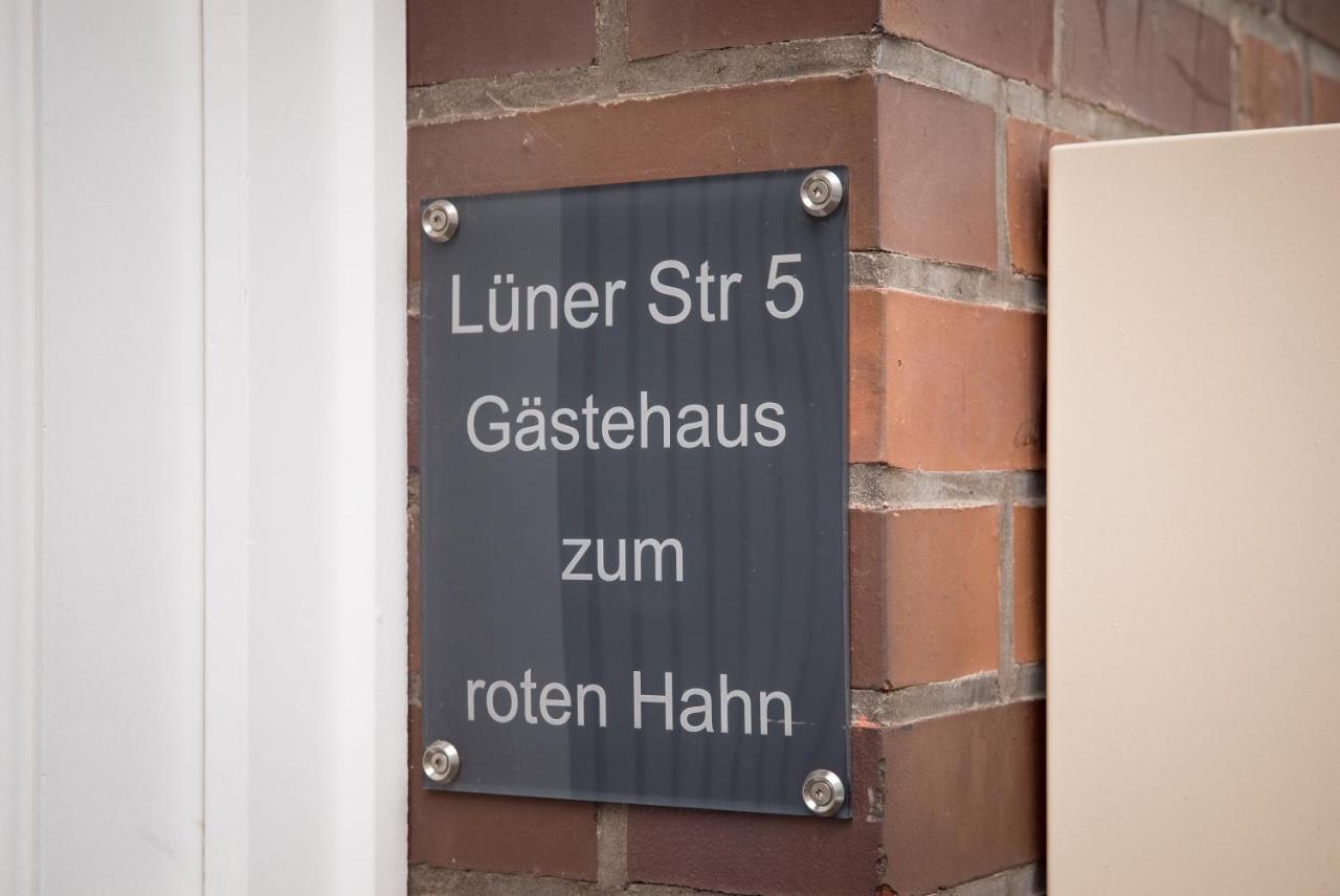 Gaestehaus Zum Roten Hahn Lüneburg Exteriör bild